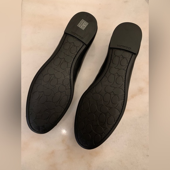Unworn Coach Black Ballet Flats - Picture 2 of 6